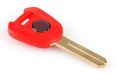 For Honda Parts NC 700 S NC700X NC700D NC750S NC750X Embryo Blank Key Can install chip Motor bike Accessories Uncut Motorcycle(in red)