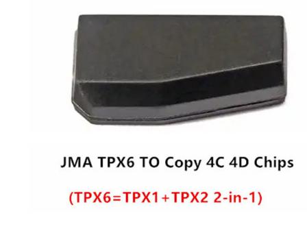 TPX6 carbon Chip ， it includes the TPX1 and TPX2's function