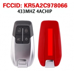 For Ferrari 433MHZ 4A chip remote key KR5A2C978066