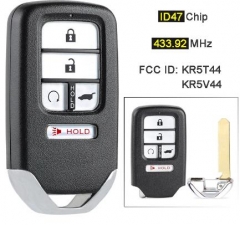 433.92MHz ID47 Chip FCC ID: KR5T44 / KR5V44 5 Butt
