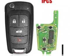 Xhorse XKBU01EN Wire Remote Key for Buick Flip 4 B