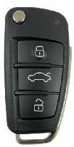 433MHz Fob  FOR Audi A3 S3 2012-2015 z Megamos AES