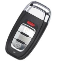 For Audi 3+1 button key shell with blade