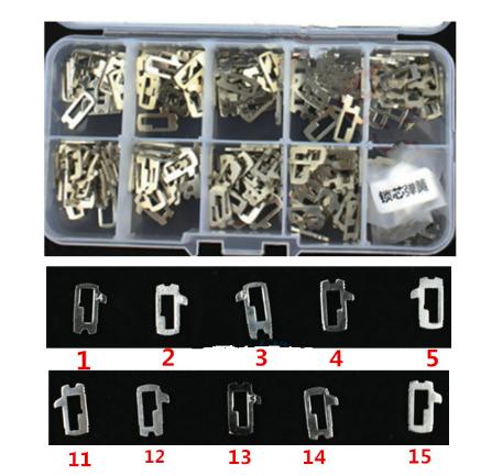 Lock wafer it contains 1,2,3,4 ,5,11,12,13,14,15 each part has 20pcs For Focus 