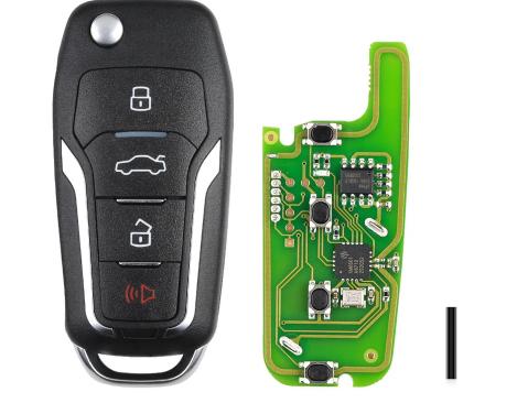 Xhorse XKFO01EN  Series Universal Remote Key Fob 4 Button for Ford Type