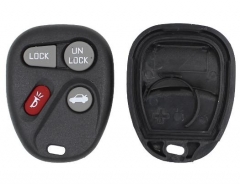For GM 3+1 Button key blank with battery part