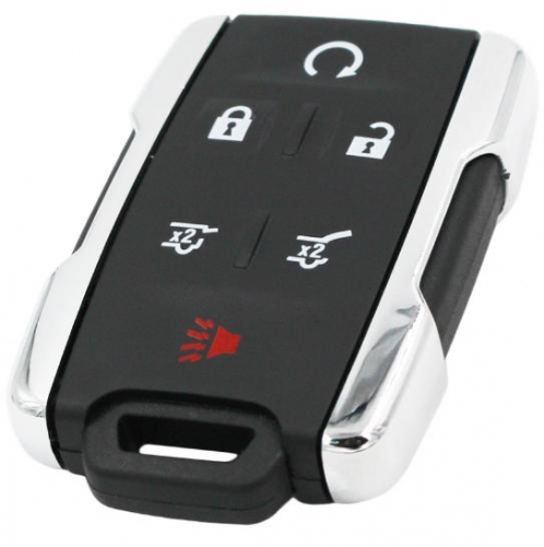 For Chevrolet  6 button remote key shell,the side part is white