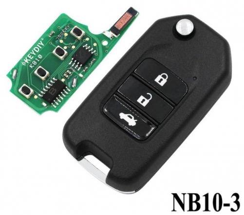 For Honda style 3 button keyDIY remote NB08-3 universal
