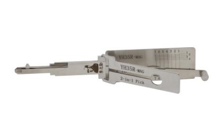 Lishi YH35R-MAG 2 In 1 
lock pick and decoder genuine used for Yamaha Bike