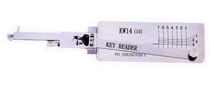 KW14 key reader 2 In 1 
lock pick and decoder genuine !used for Kawasaki motorbike