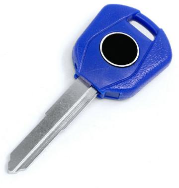 For Honda-Motor
 bike key blank in blue  with left blade