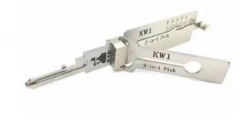 Original 2021 LISHI Tool KW1 2 IN 1 Lock Pick and 