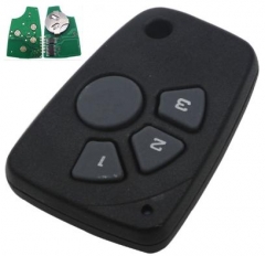 For Chevrolet 4 button remote key with 434mhz     