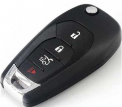 For Chevrolet 4 Buttons Cruze Aveo 2014-2018 Flip 