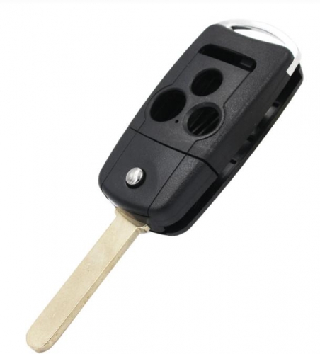 For Acura 3+1 Button Flip Rmote Key shell & HON66 blade