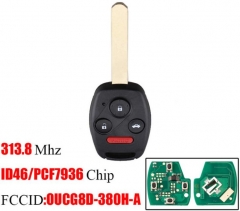 For Honda 3+1 button  313.8Mhz Accord 2003-2007 OU