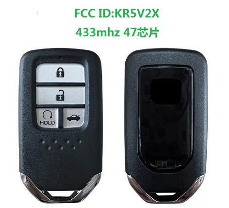 car key 433mhz for 2017 for Honda New Accord;with 72147-T2G-H01