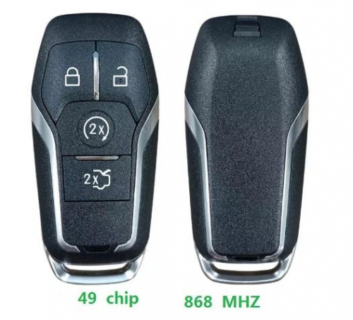 Key for Ford Frequency 868 MHz Transponder HITAG-Pro Part No DS7T-15K601-GM