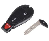 For Chrysler 3+1 button remote key blank