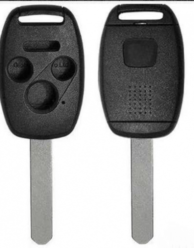 For Honda key shell 2+1 buttons without screw ,without chip slot