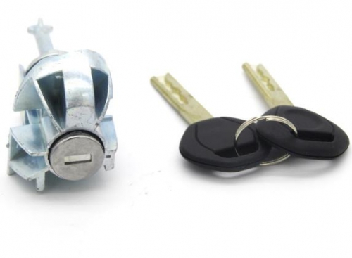Front Left Driver Door Lock Cylinder Barrel Assembly Key For BMW E46 325Ci 325i 325xi 330Ci 330i M3 3 Series