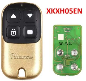 XKXH05EN Garage Universal Remote Key 4 Buttons for VVDI Key Tool English Version