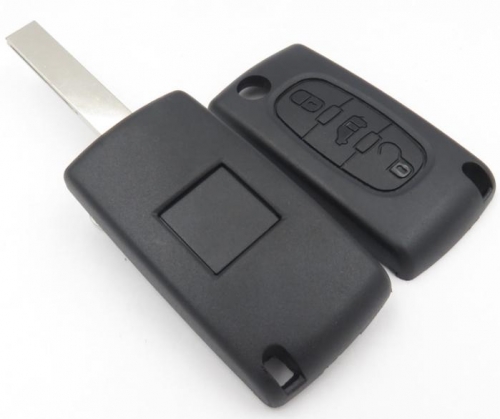 For fiat 3 buton remote key blank with batteryHU83-SH3-VAN