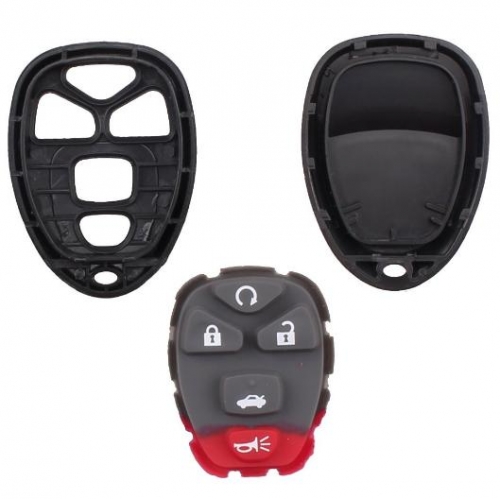 For GM 4+1 button key blank without battery part
