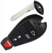 For Chrysler 4+1 button remote key blank