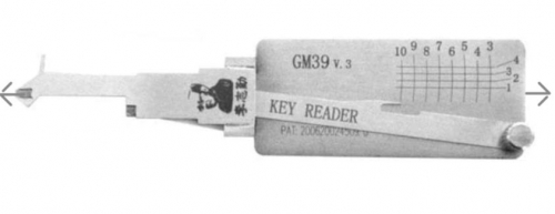 Lishi GM39 V.3 key reader and decoder for GM