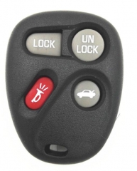 FOR  Buick 3+1 Button key blank with battery part
