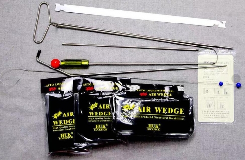 HUK Auto Quick Open Kit (3pcs air wedge+1set nanomete insert sheet + tool set)