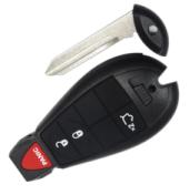 For Chrysler 3+1 button remote key blank