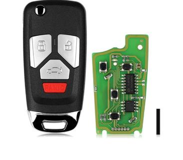 Xhorse VVDI Flip Key Universal Remote Key Wired XKAU02EN Key for AUDI Type