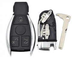 3B New Smart Key Shell for Benz with Battery Holde
