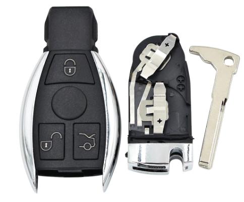 3B New Smart Key Shell for Benz with Battery Holder