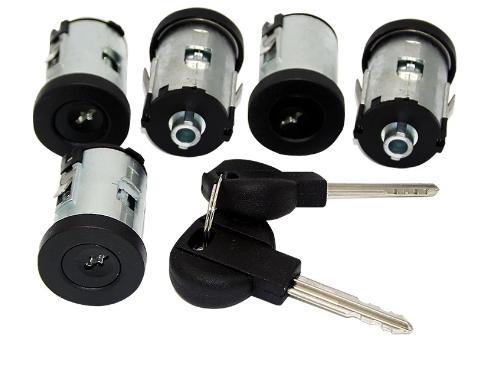 FOR PEUGEOT 806 1994-2002 COMPLETE SET DOOR LOCK BARREL SET 5PCS
