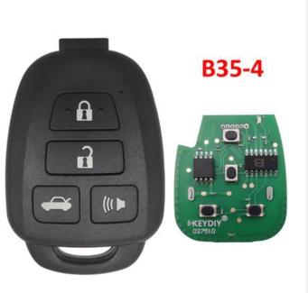 KEYDIY B35 4Button Universal KD Remote for KD-X2 KD900 Mini KD Max Car Key Remote Replacement