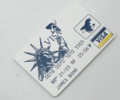 Bank visa card machine and door lock pick tool
Jam
