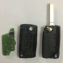 for　Citroen 2 Button Flip 
Remote Key with 433mhz 