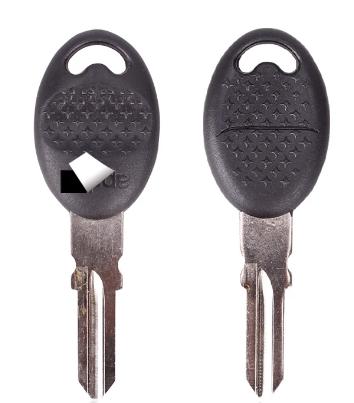 For aprilia motorcycle  key shell with right blade（black)