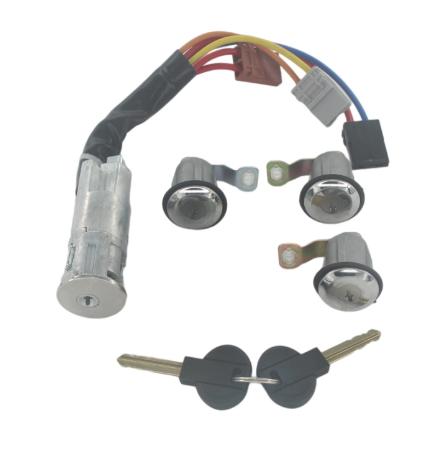 IGNITION SWITCH LEFT RIGHT DOOR LOCK CYLINDER WITH 2 KEYS FOR CITROEN BERLINGO XSARA PICASSO