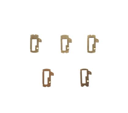 HU64#/100pcs For Car Lock Repair Accessories Car Lock Reed Lock Plate For Mercedes Benz