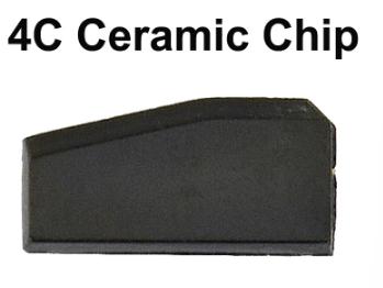 ID 4C Carbon Ceremic Car Key Chips for Toyo ta