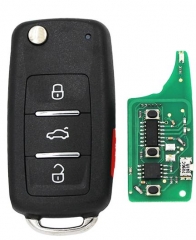 For VW style 3+1 button remote key B08-3+1 for
KD3