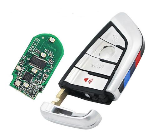 For　BMW  X5 keyless 4button remote key with PCF7945P chip-315mhz   FSK                5AF 011926-11 BMW 9337242-01                    CMIIT ID:2013DJ5