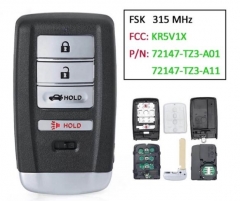 Smart Remote Control Car Key for Acura ILX RLX TLX