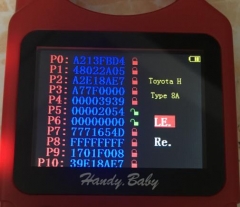 For Toyo ta H chip (only P5 P6 unlocked)