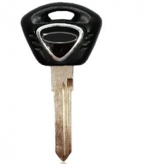 For triumph motorcycle key with left blade(black)