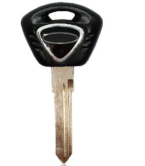 For triumph motorcycle key with left blade(black)